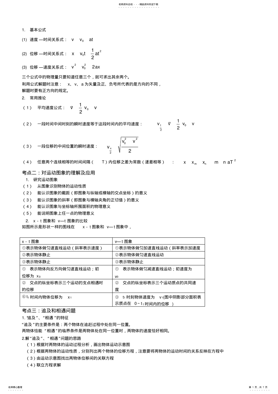 2022年高一物理必修第二章测试题及答案,推荐文档 .pdf_第1页