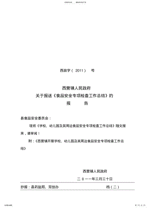 2022年食品安全检查工作总结 .pdf