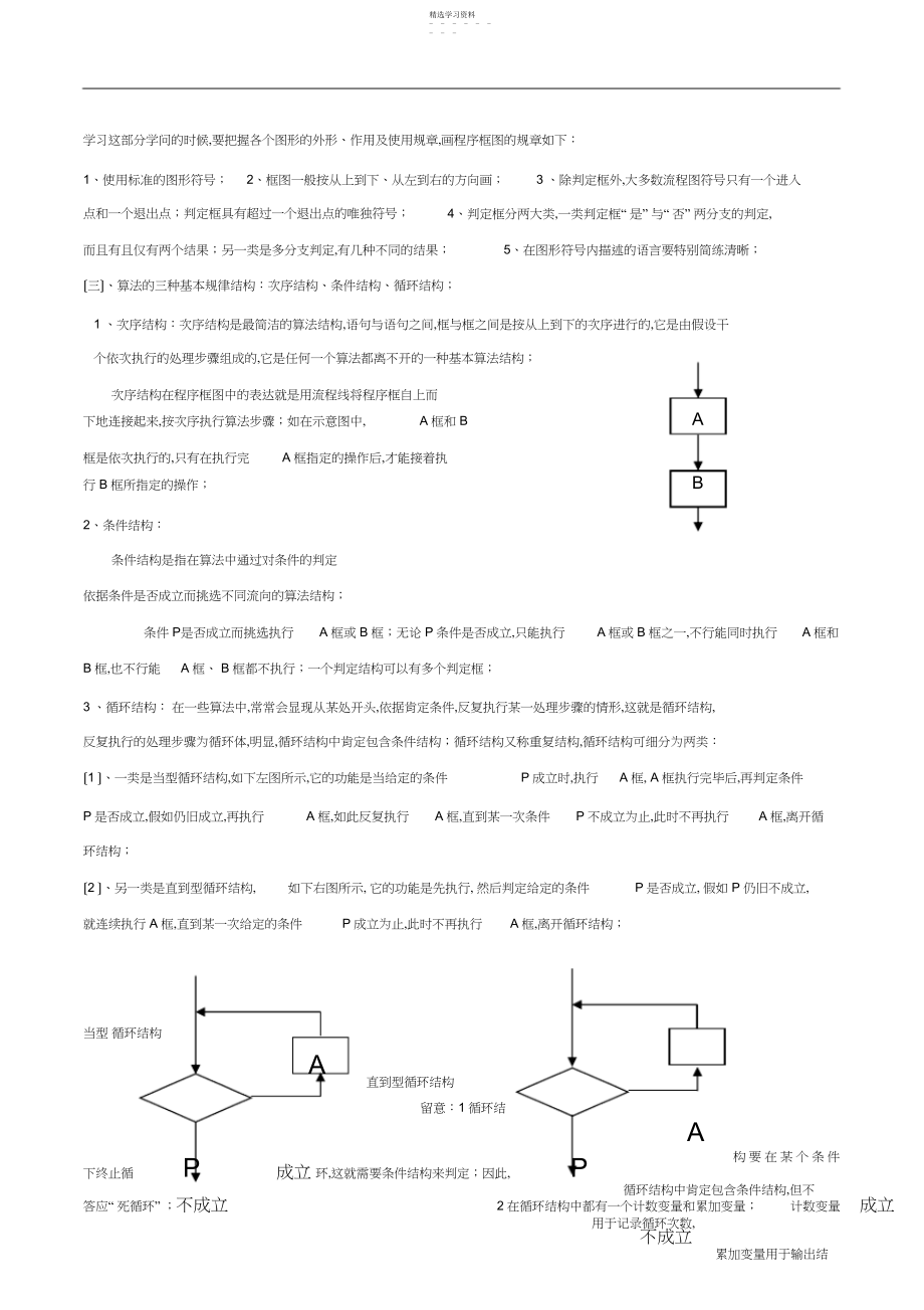 2022年高中数学必修三算法知识点总结.docx_第2页