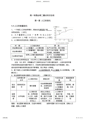 2022年高一地理必修二第一章第一节知识点 .pdf