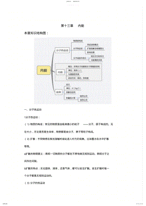 2022年年九年级物理各章节知识点总结,推荐文档 2.pdf