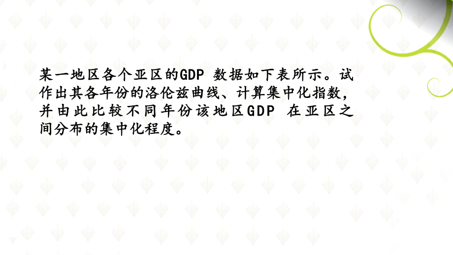 洛伦兹曲线与集中化指数作业ppt课件.ppt_第2页