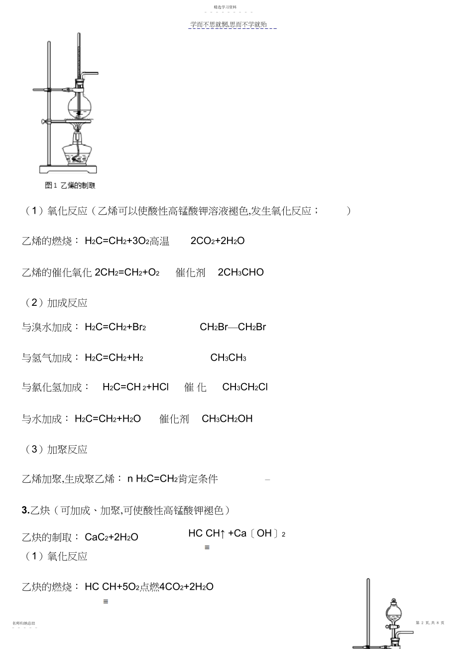 2022年高中有机化学方程式完美总结.docx_第2页