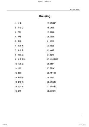 2022年雅思听力词汇词汇听写 .pdf