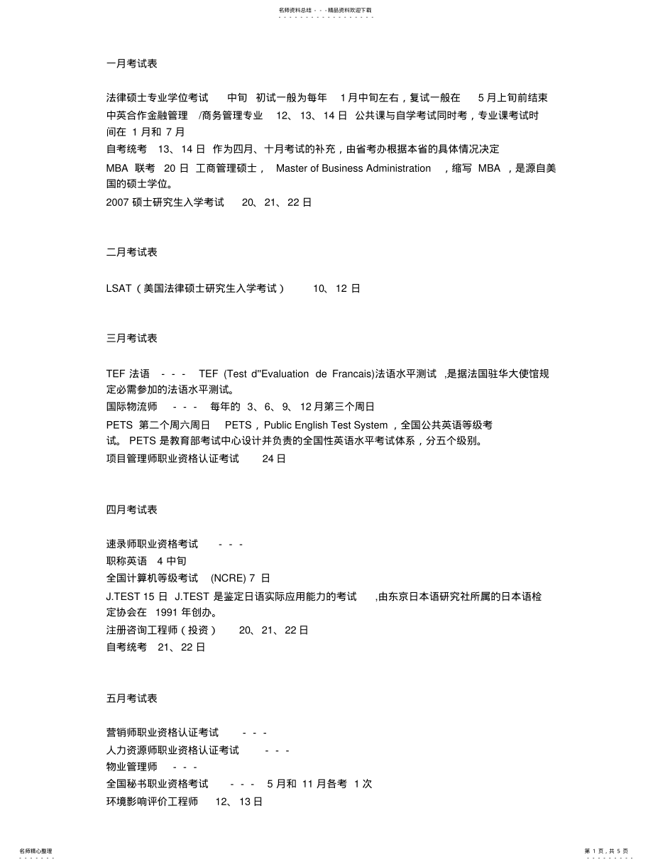 2022年大学生考证大全 .pdf_第1页