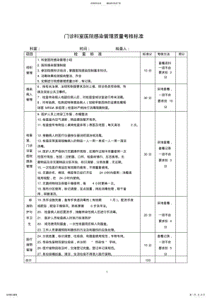 2022年年版医院感染管理质量考核标准_共页 .pdf