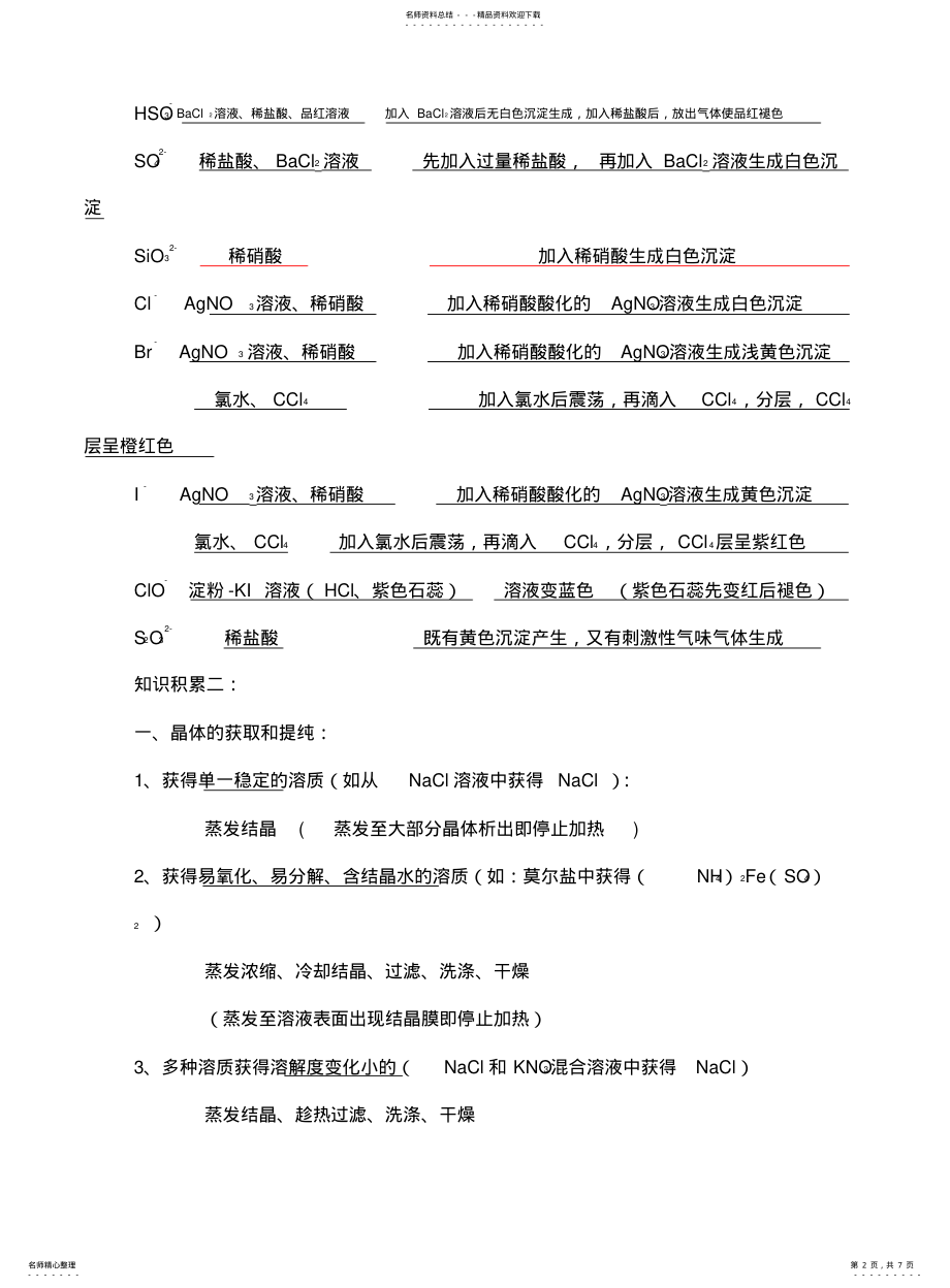 2022年高中化学工业流程 .pdf_第2页