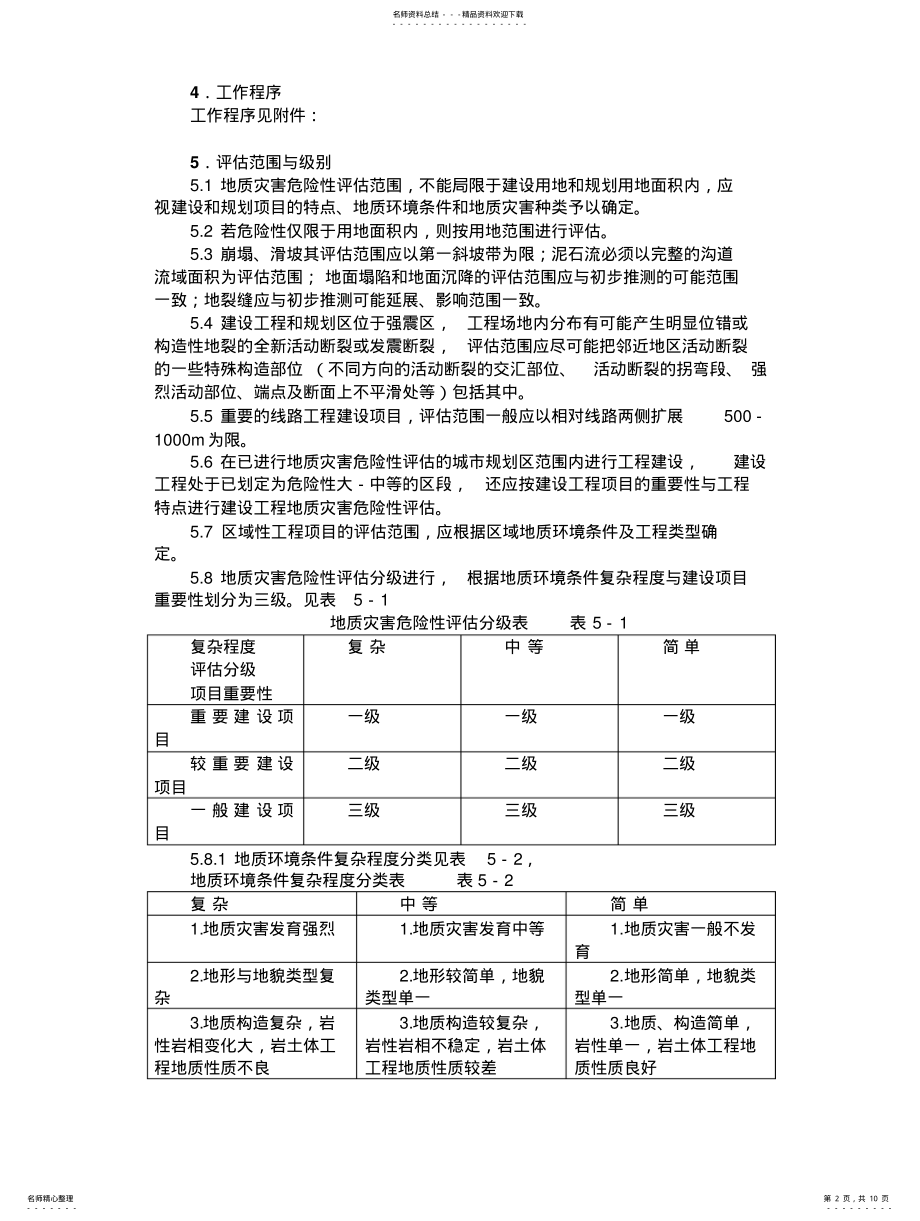 2022年地质灾害危险性评估技术要求 .pdf_第2页