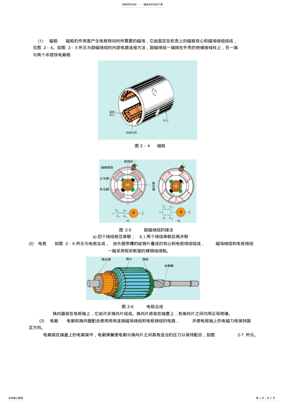 2022年常规起动机的组成、结构和工作原理 .pdf_第2页