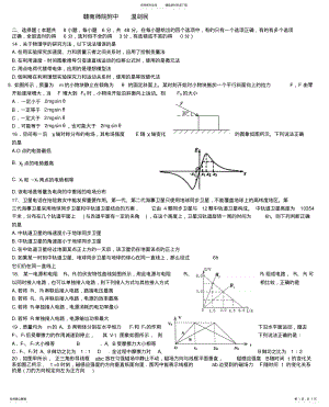 2022年高三物理试卷 .pdf