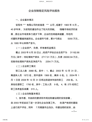 2022年风险评估报告模板 .pdf