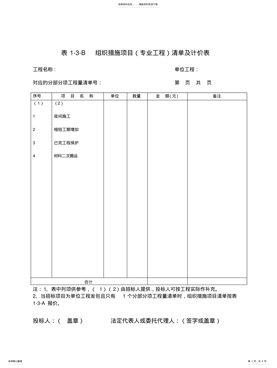 2022年安全文明措施费清单 .pdf_第2页