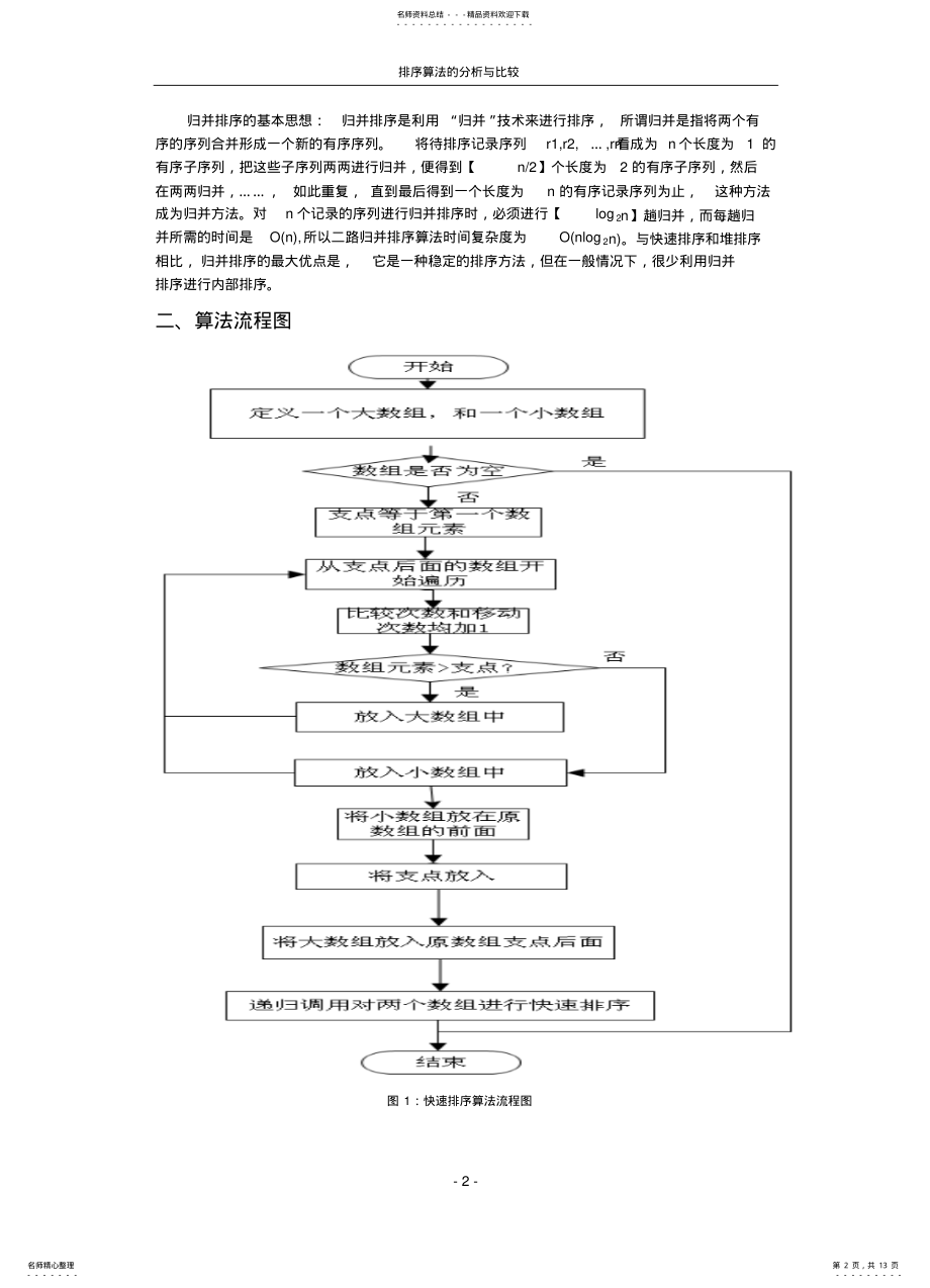 2022年多种排序算法的比较和分析 .pdf_第2页