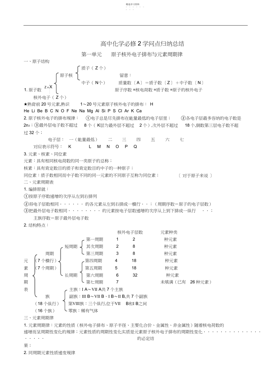 2022年高中化学必修二-知识点归纳总结3.docx_第1页