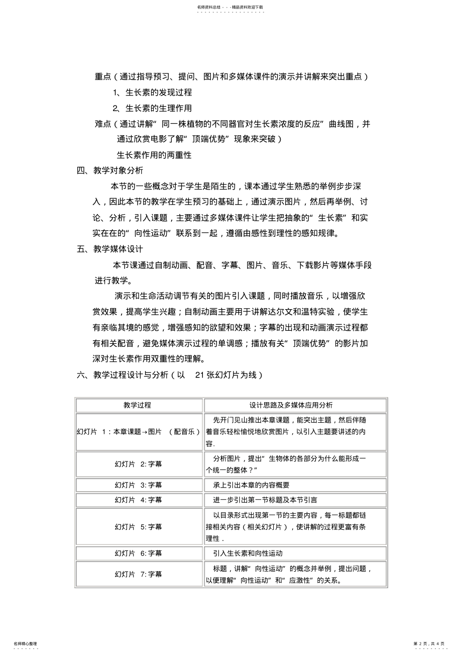 2022年多媒体教学设计方案 .pdf_第2页