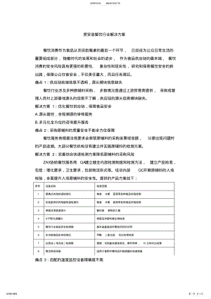 2022年餐饮行业解决方案 .pdf