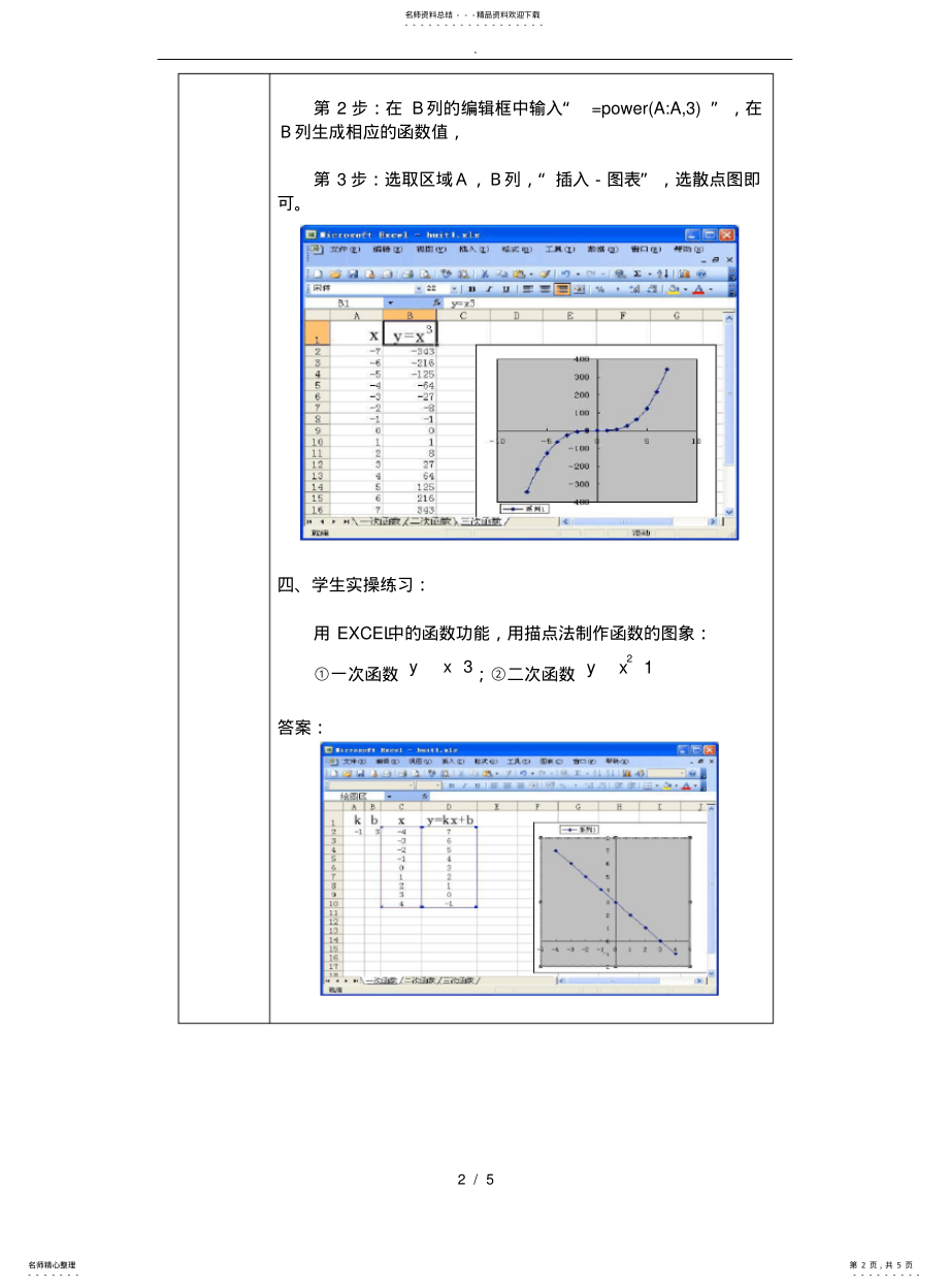 2022年高中数学与信息技术整合课教案 .pdf_第2页