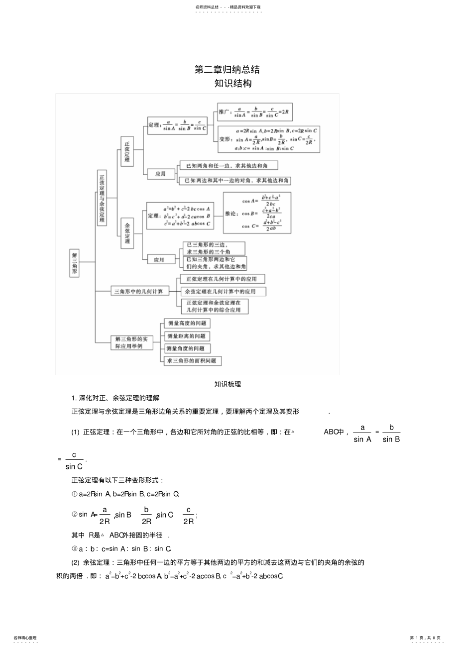 2022年高中数学第章归纳总结同步导学案北师大版必修 .pdf_第1页