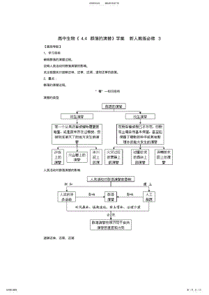 2022年高中生物《群落的演替》学案新人教版必修 .pdf