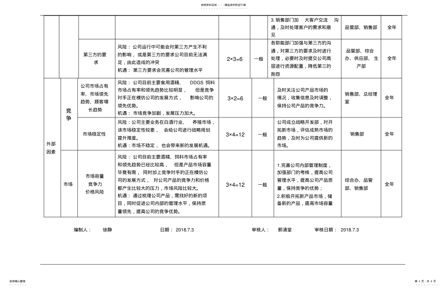 2022年风险和机遇评估分析报告 .pdf_第2页