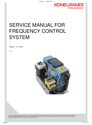 2022年频率控制系统维护手册 .pdf