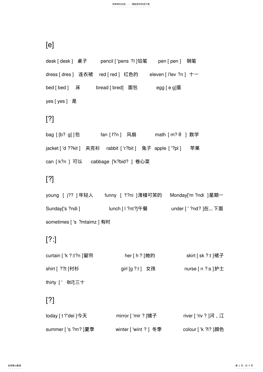 2022年音标的分类 .pdf_第2页