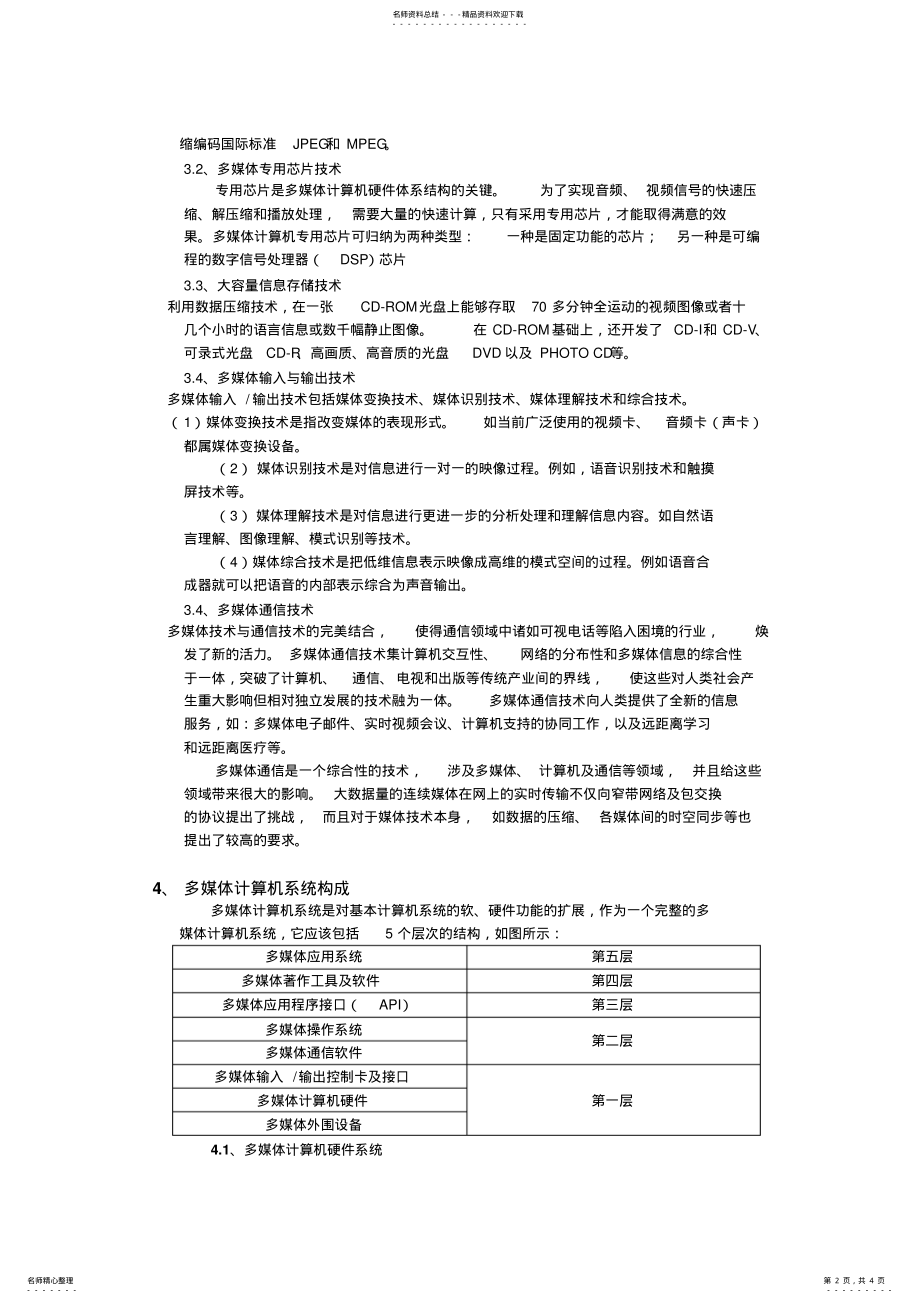 2022年多媒体基础知识 .pdf_第2页