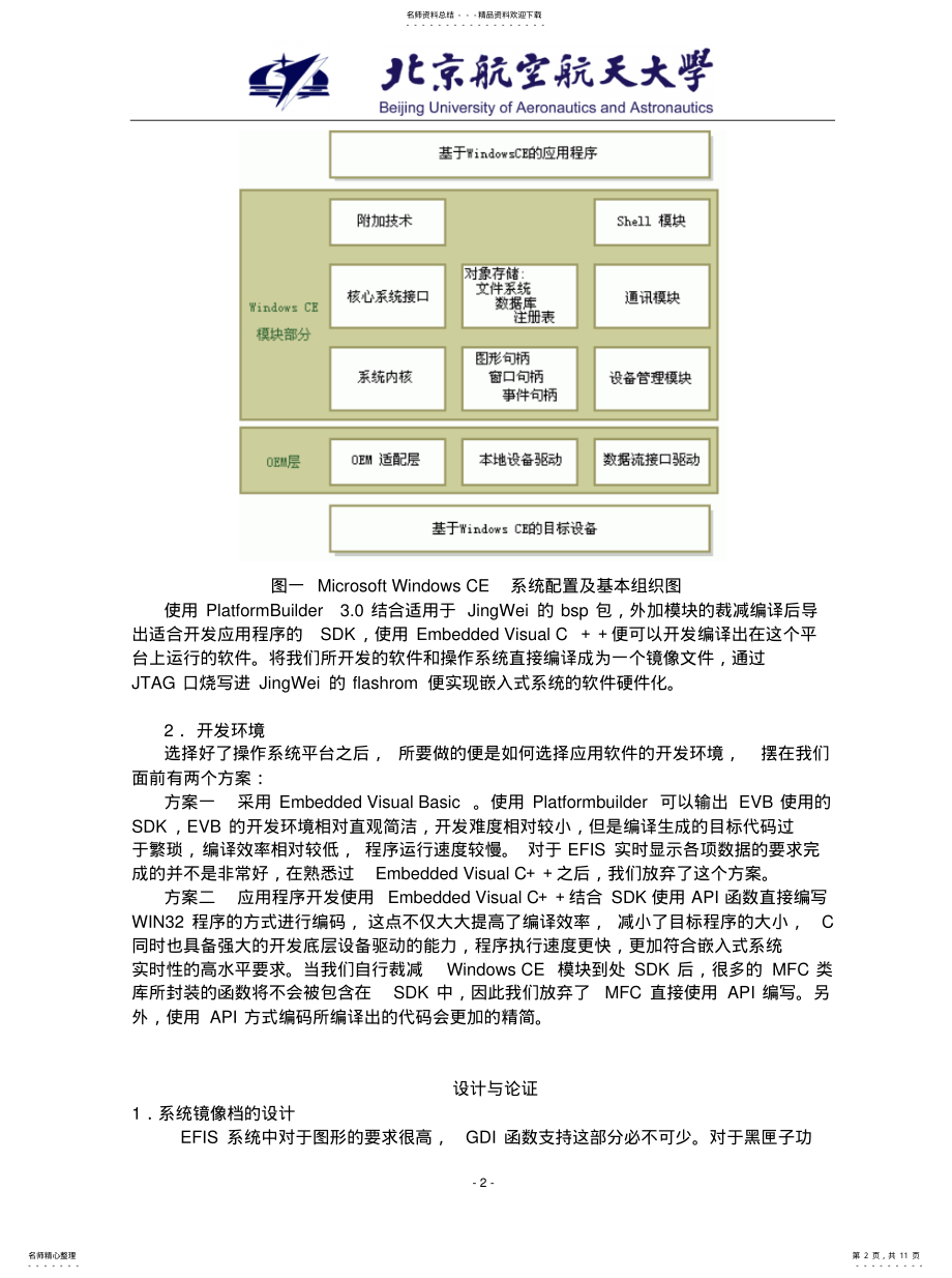 2022年嵌入式电子飞行仪表系统的软件结构与实现 .pdf_第2页