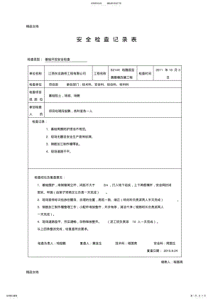 2022年安全检查记录范例演示教学 .pdf