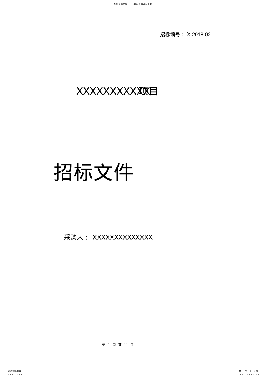 2022年项目招标文件 .pdf_第1页