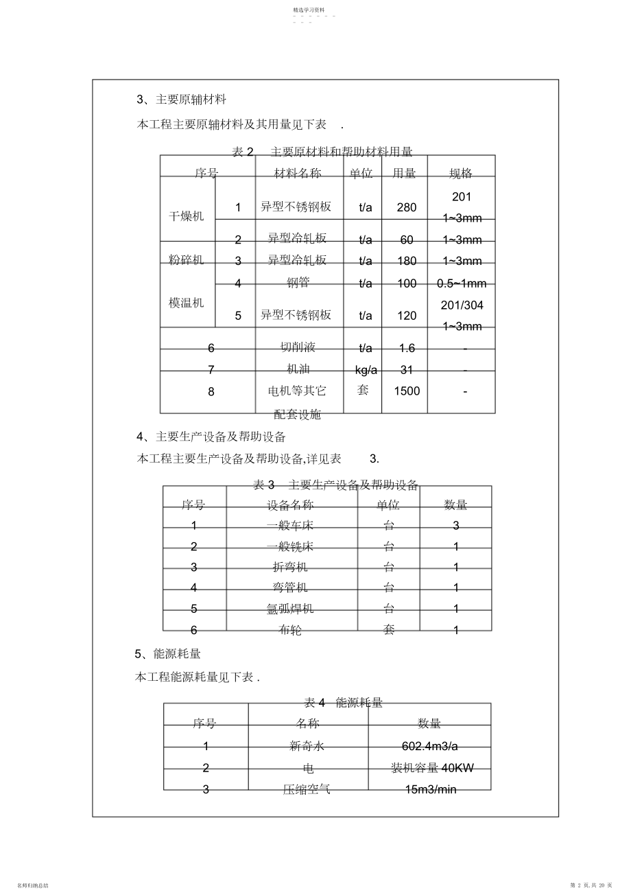 2022年塑料制品机械设备生产项目环评报告表.docx_第2页