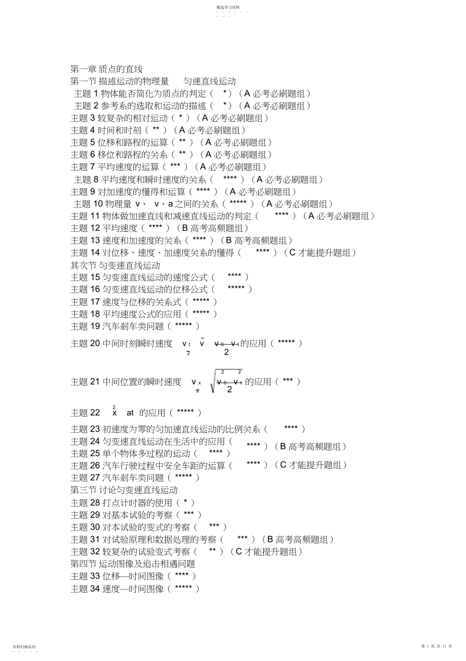 2022年高中物理题型总结.docx_第1页