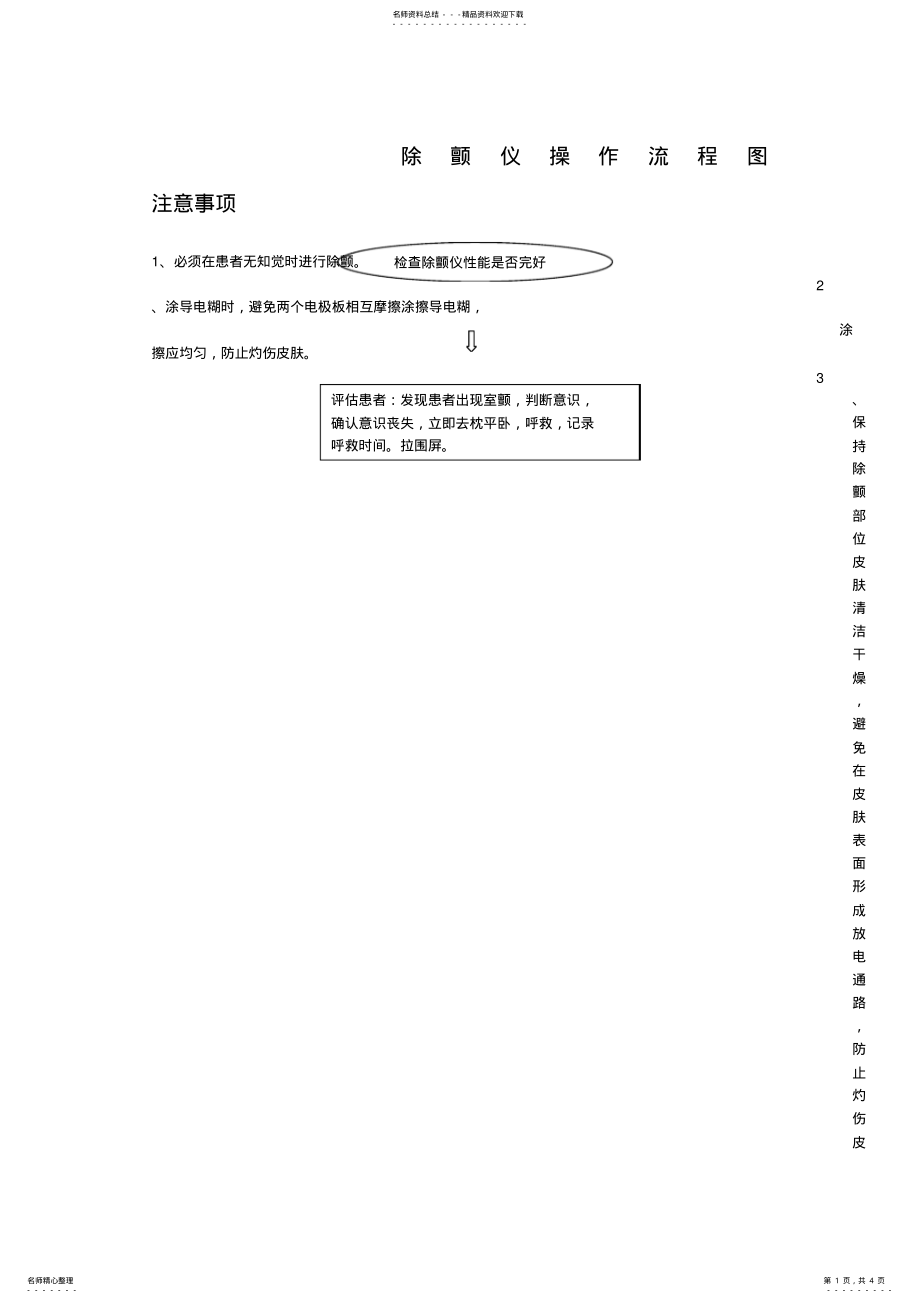 2022年除颤仪操作流程图 .pdf_第1页