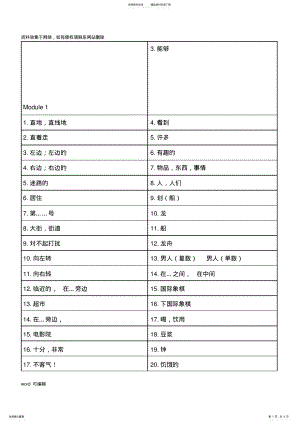 2022年外研社小学英语四年级上册默写单词表资料讲解 .pdf