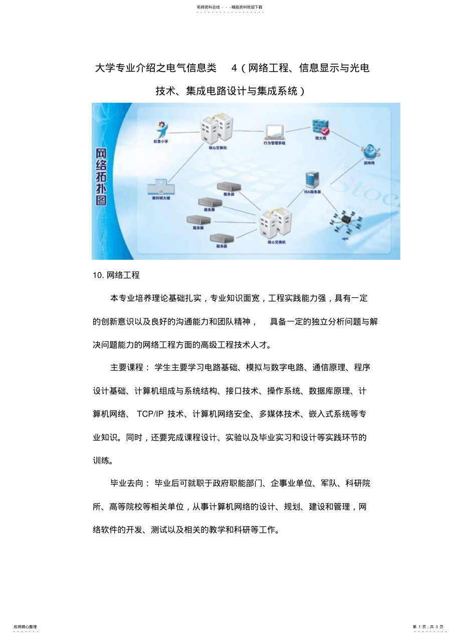 2022年大学专业介绍之电气信息类 .pdf_第1页