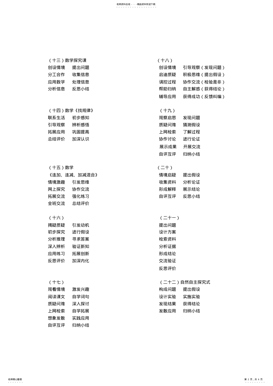 2022年多种教学或学习模式操作流程框架图 .pdf_第2页