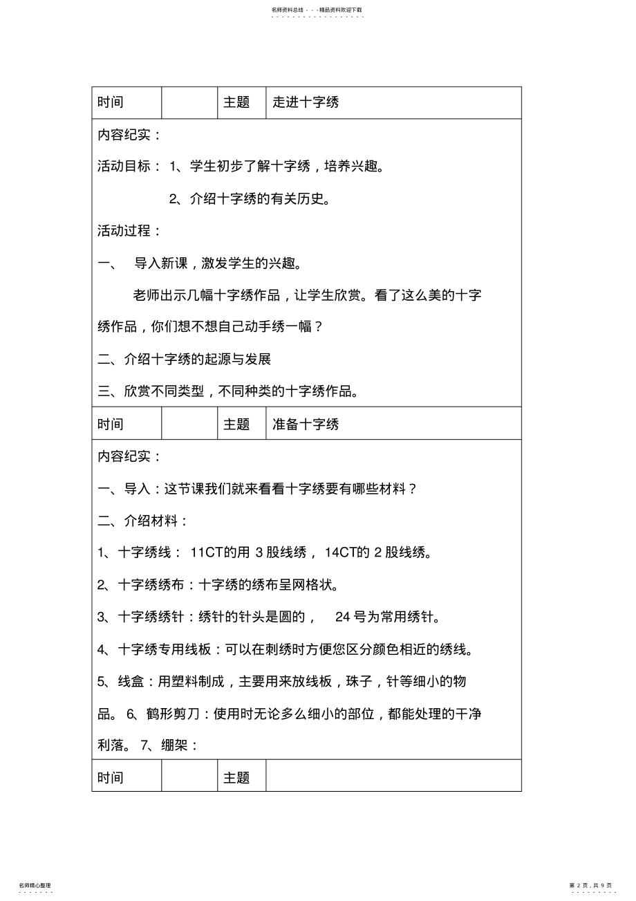 2022年字绣社团活动记录记录 .pdf_第2页