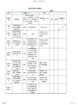 2022年面试评价表 .pdf