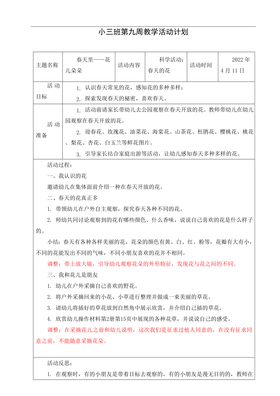 小班科学活动：春天的花公开课.doc_第1页