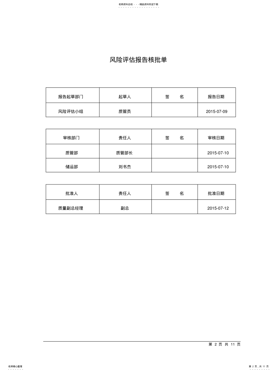 2022年验证系统风险评估报归纳 .pdf_第2页