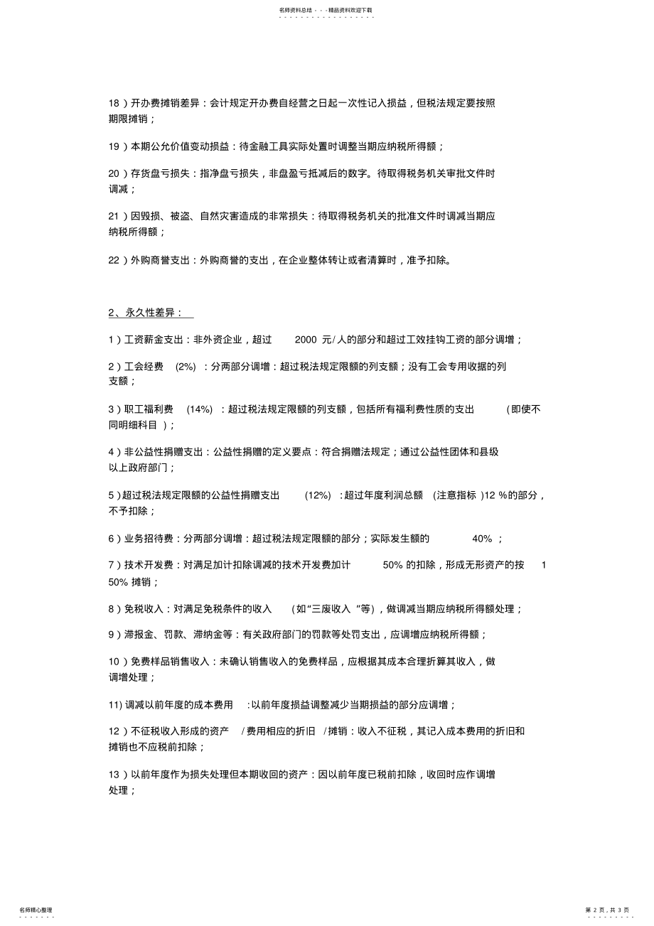 2022年常见的企业所得税纳税调整事项 .pdf_第2页