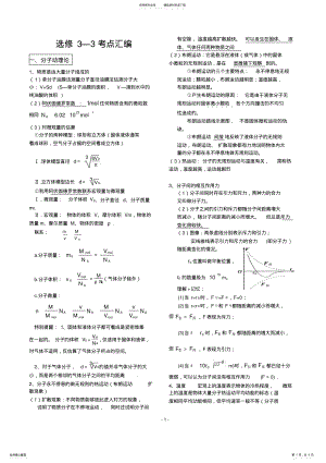 2022年高中物理-选修-知识点总结,推荐文档 .pdf