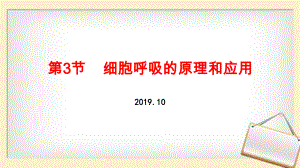 第3节-细胞呼吸的原理和应用(2019年新教材人教版必修1第5章)ppt课件.pptx