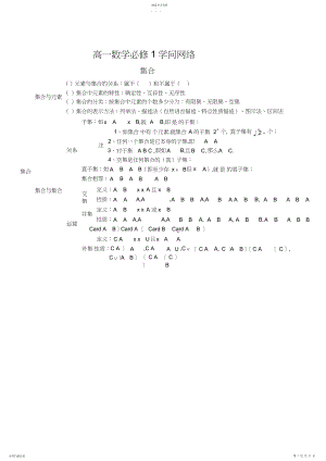 2022年高中数学必修-全套知识点.docx