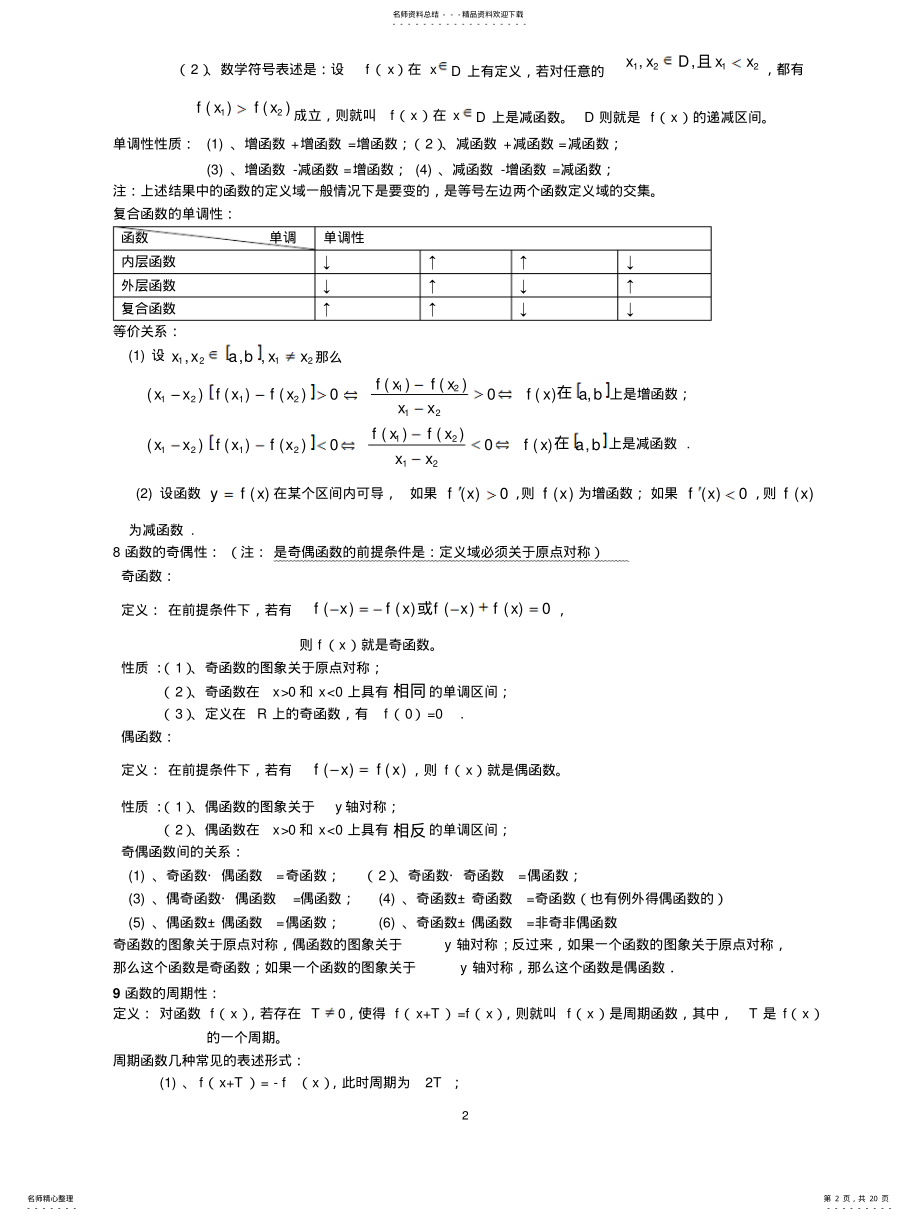 2022年高中数学条常用公式 .pdf_第2页