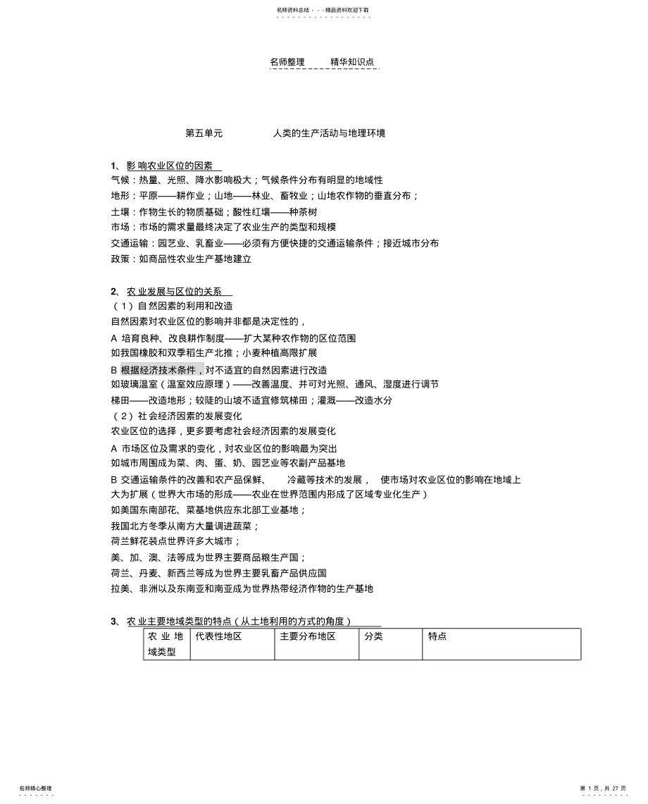 2022年高中地理知识点总结大全 2.pdf_第1页