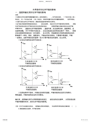 2022年外界条件对化学平衡的影响归类 .pdf