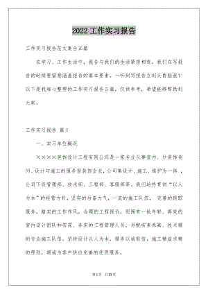 2022工作实习报告精选4.docx