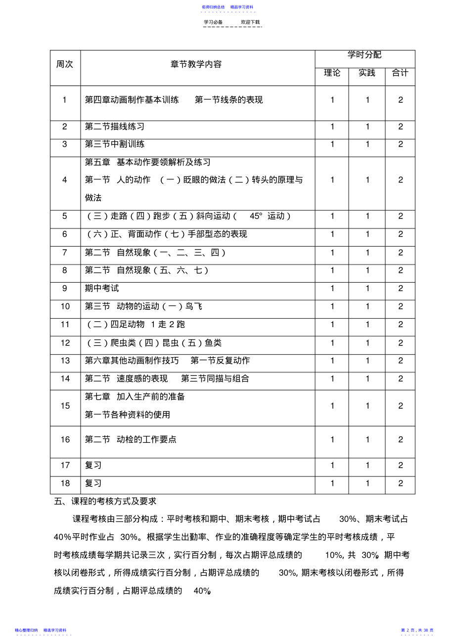 2022年《动画原理》教案 .pdf_第2页