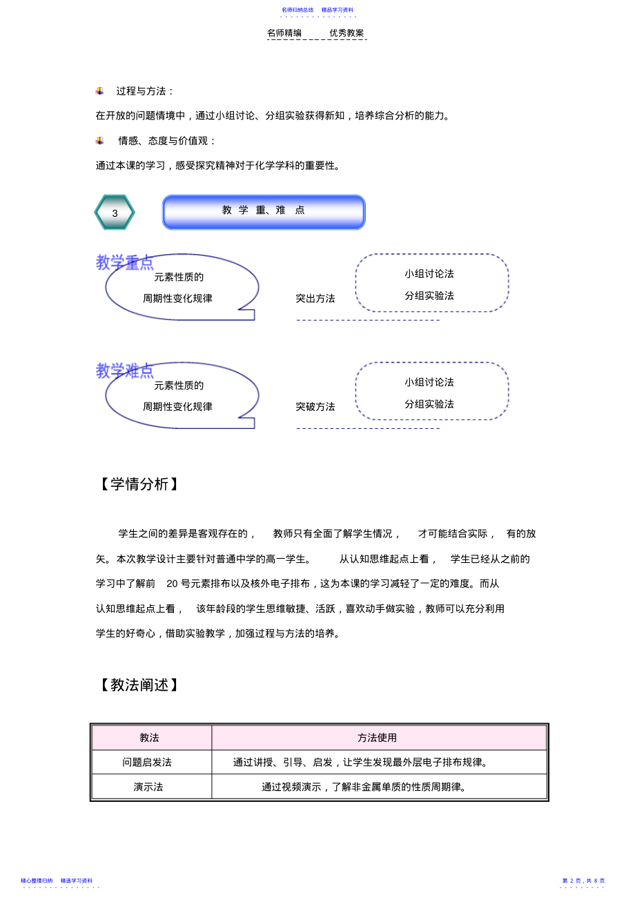 2022年《元素周期律》教学设计 .pdf_第2页